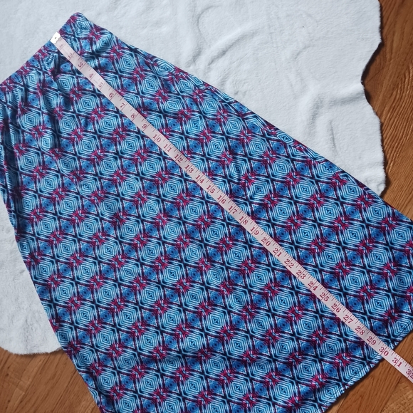 Girls • Girl's Long Colorful Abstract Design Maxi Skirt - Picture 6 of 9